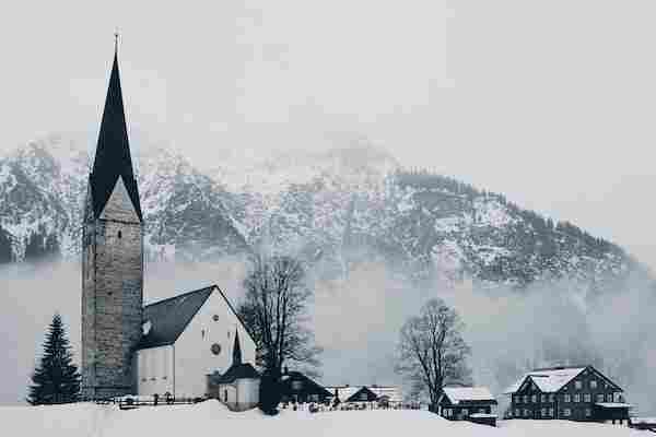 冬日雪景